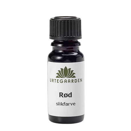 Rød Godterifarge
