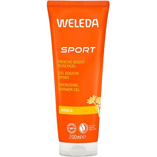Weleda Sport Energising Shower Gel Arnica | 200 ml fra Weleda