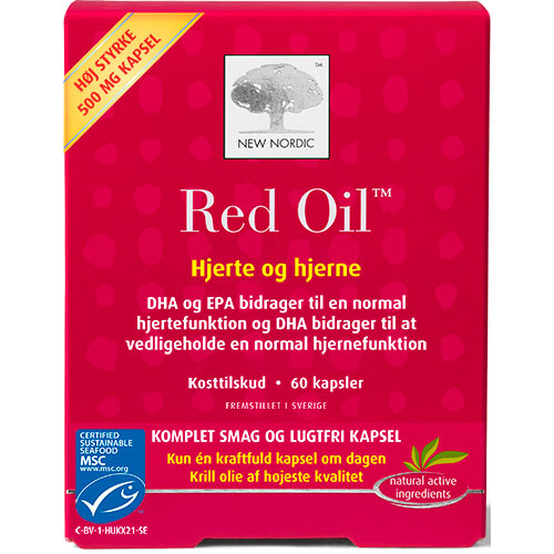 Red Oil Omega 3 Krill Olje