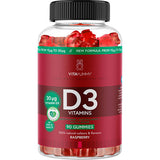 VitaYummy D3 Raspberry | 90 vingummi fra VitaYummy