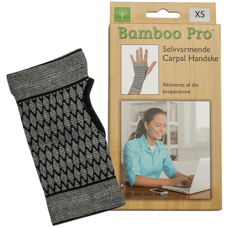 Bamboo Pro Carpal Hanske | Str. XS