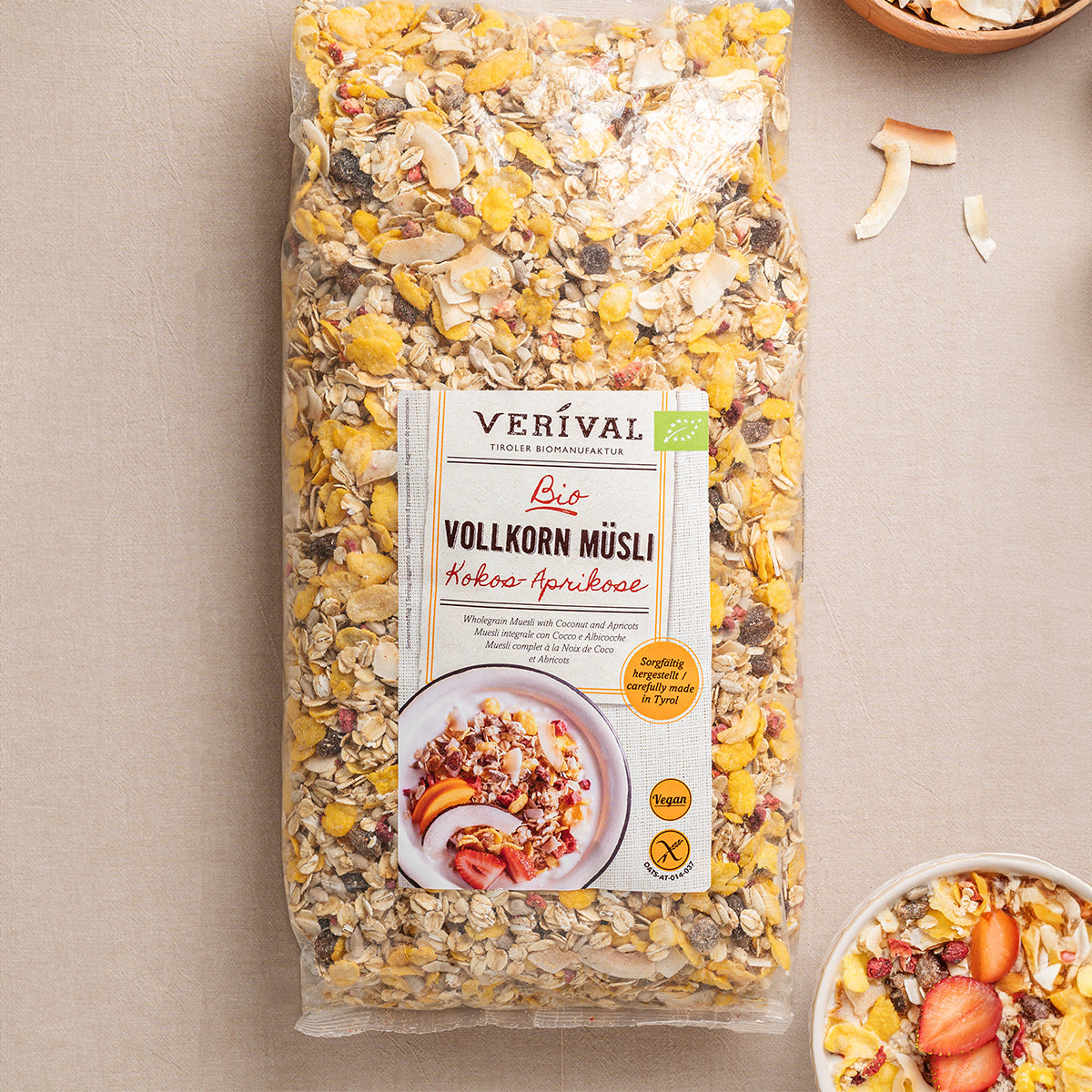 Müsli - Kokos-Aprikos Øko Glutenfri