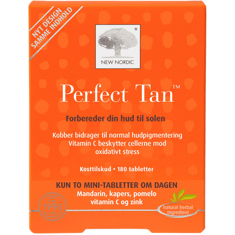 New Nordic Skin Care Perfect tan | 180 tabletter
