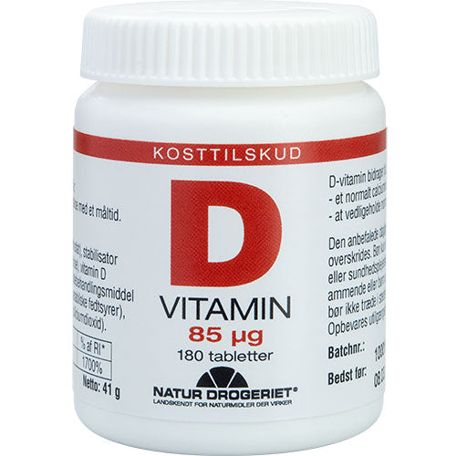 D3-vitamin 85 Mcg,