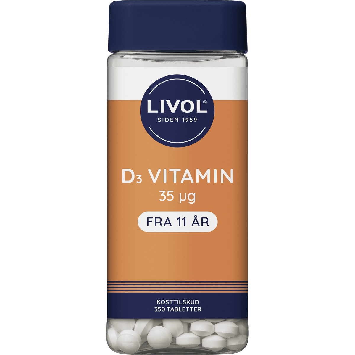 Livol Vitamin D3 | 350 tabletter