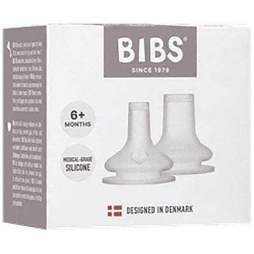 BIBS Baby Bottle Spout Silicone 2-pak | Standard fra BIBS