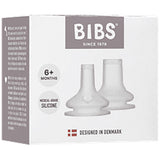 BIBS Baby Bottle Spout Silicone 2-pak | Standard fra BIBS