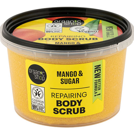 Organic Shop Repairing Body Scrub - Mango | 250 ML fra Organic Shop