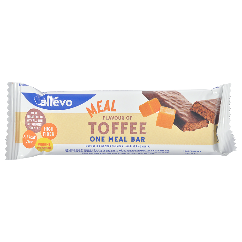 Allévo One Meal Toffee Bar