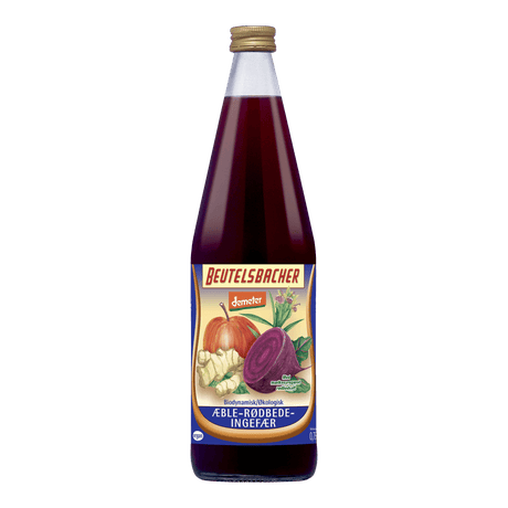 Beutelsbacher Eple-Rødbete-Ingefær saft Økologisk Demeter | 750 ml