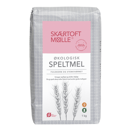 Skærtoft mølle Fullkornsspeltmel Økologisk | 1 kg