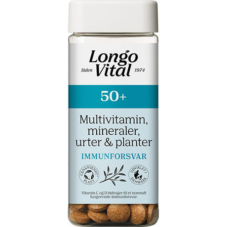 Longo 50+ | 180 tabletter fra Longo