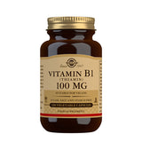 Solgar B1-vitamin 100 Mg (Thiamin) | 100 kapsler fra Solgar