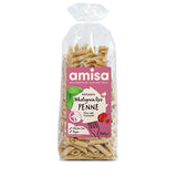 Amisa Glutenfri Fullkornsris Penne Pasta Øko fra Amisa