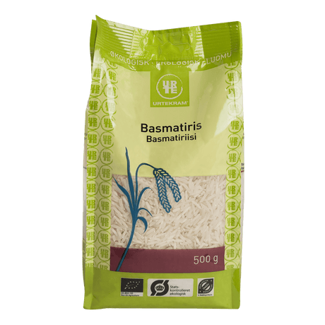 Urtekram Hvit Basmatiris Økologisk | 500 g fra Urtekram