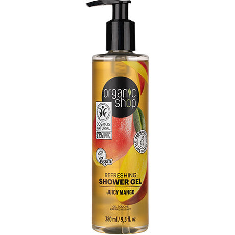 Organic Shop Refreshing Shower Gel - Juicy Mango | 280 ML fra Organic Shop