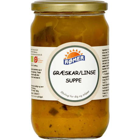 Rømer Gresskar Linse Suppe Økologisk | 680 g
