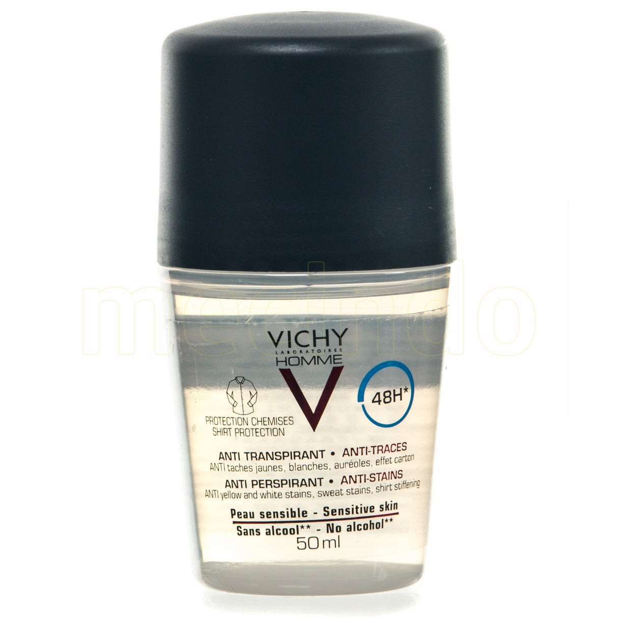 Vichy Homme Anti-Perspirant Shirt Protection Deo Roll-on 48Hr fra Vichy