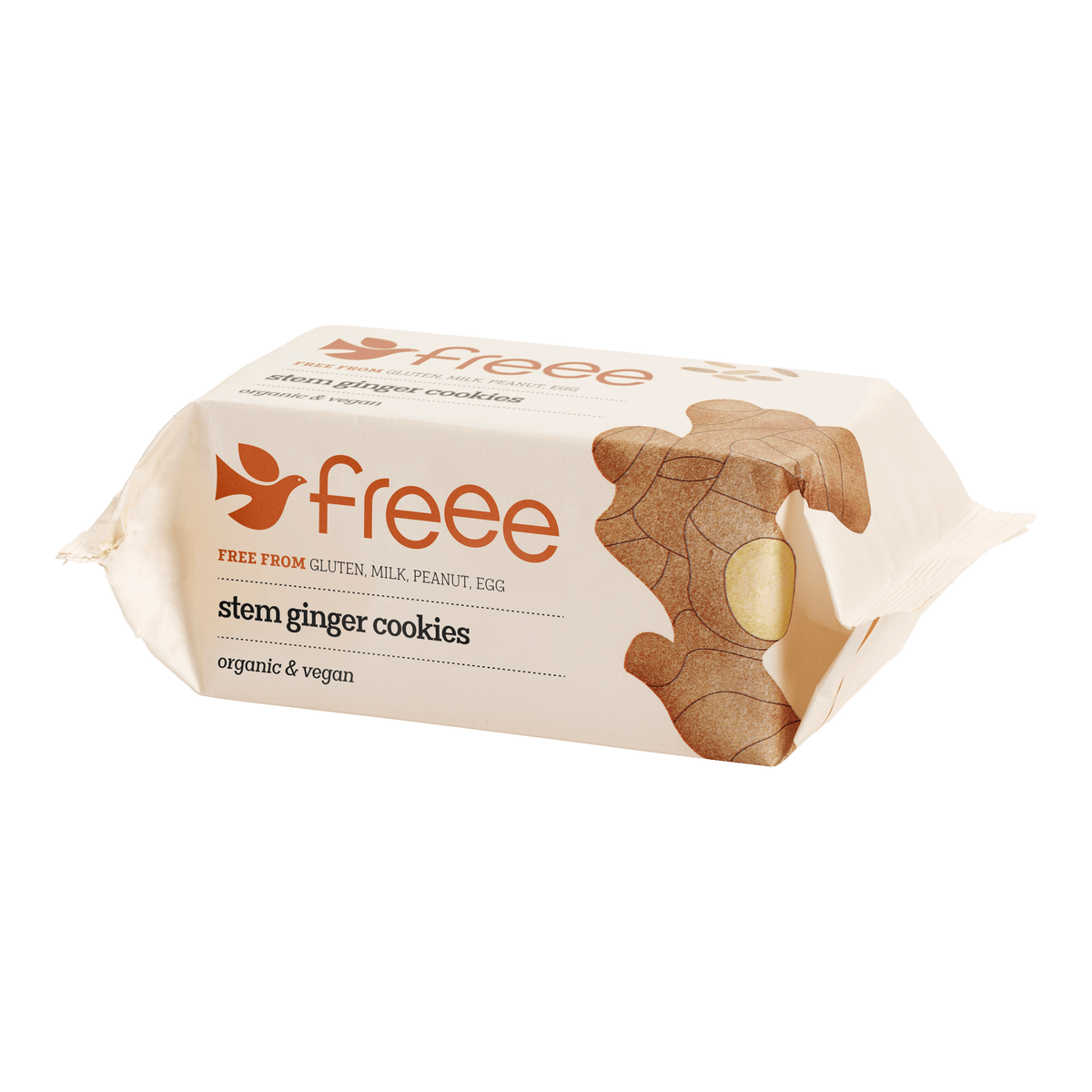 Doves Farm Ginger Cookies Økologisk - Glutenfri | 150 g