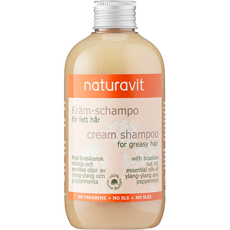 Naturavit Cream Shampoo | For fet hår