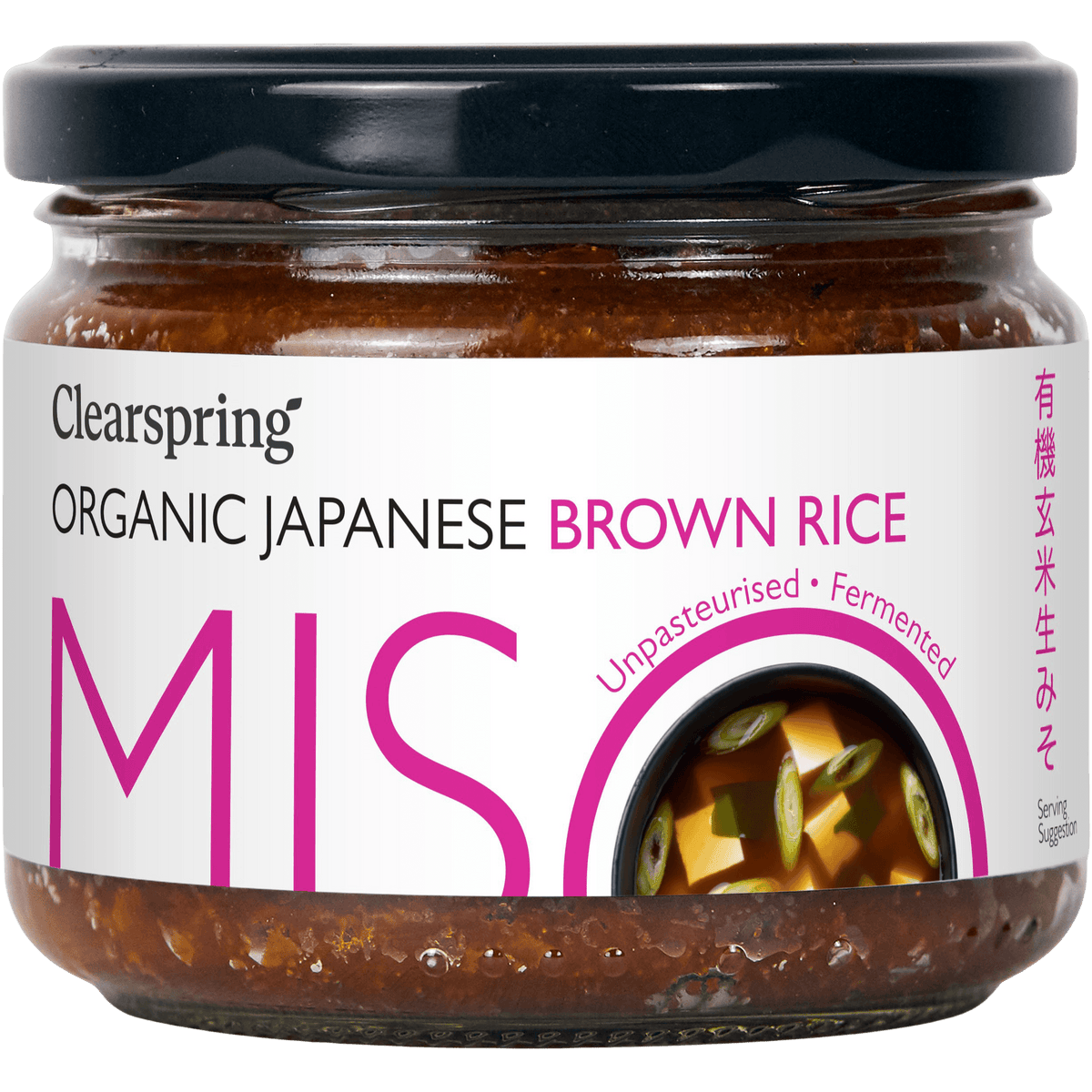 Clearspring Miso Paste Av Soya M. Brun Ris Økologisk | 300 g
