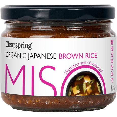 Clearspring Miso Paste Av Soya M. Brun Ris Økologisk | 300 g