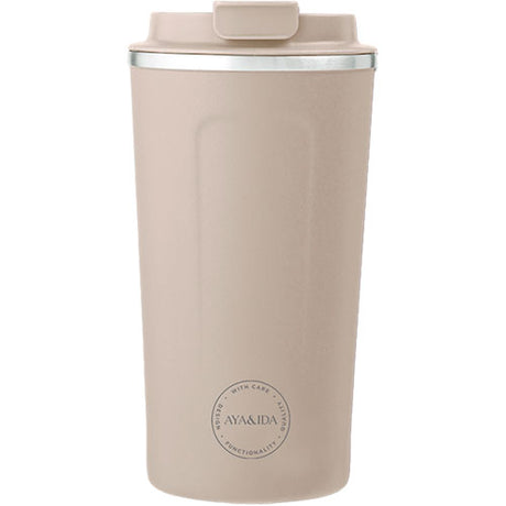 AYA&IDA Termokrus Rustfritt Stål 500 ml | Krembeige fra AYA&IDA