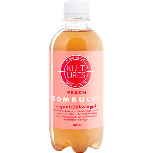 Kombucha Fersken Økologisk