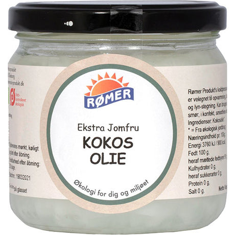 Kokosolje Ekstra Jomfru Øko Kaldpresset