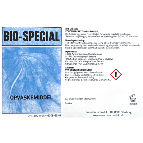 Bio Special Oppvask | 2500 ml