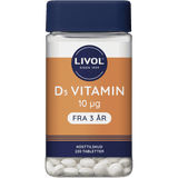 Livol D3-Vitamin | 220 tabletter