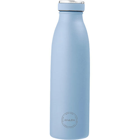 AYA&IDA Termos Drikkeflaske Rustfritt Stål 500 ml | Pulverblå fra AYA&IDA