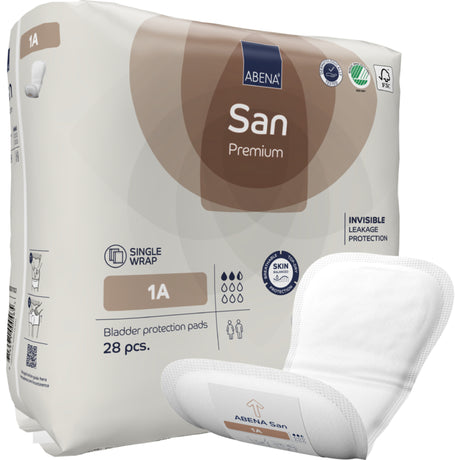 San 1A, Kroppsformet Inkontinensbeskyttelse med teip, Premium