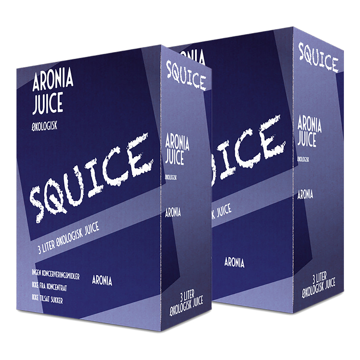 Squice Rå 100% Aronia Juice Bag in Box Økologisk | 2 x 3 liter