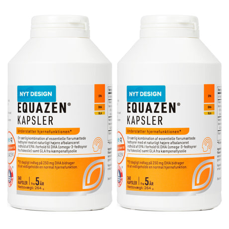 Equazen Eye Q Fiskeolje | 2 x 360 Kapsler fra Equazen
