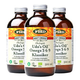Udo´s Choice Oil Blend Flytende Omega 3-6-9 Økologisk | 3 x 500 ml