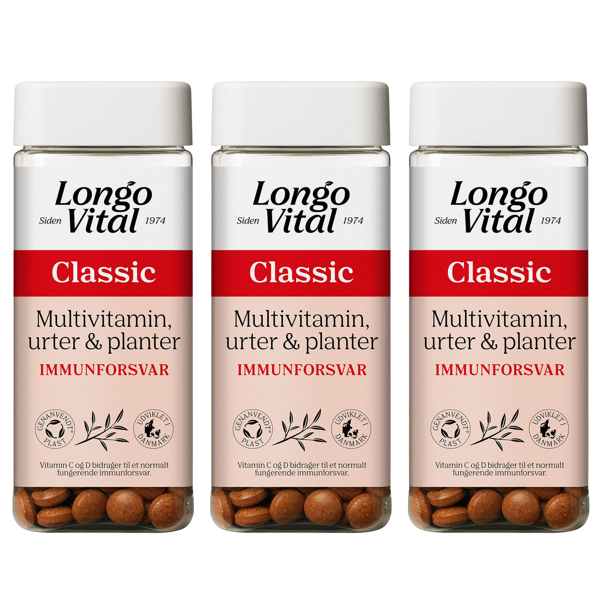 Longo Classic | 3 x 180 tabletter