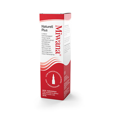 Nesespray Naturlig Pluss