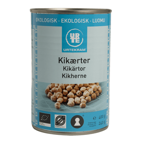 Urtekram Kikerter I Boks Økologisk | 400 g