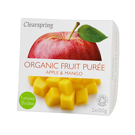 Fruktpuré Eple og Mango Øko