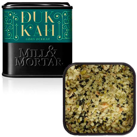 Grønn Dukkah Mandler Med Grønn Pistasj Ø