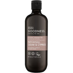Goodness Men Patchouli, Cedar & Cypress Shower Gel