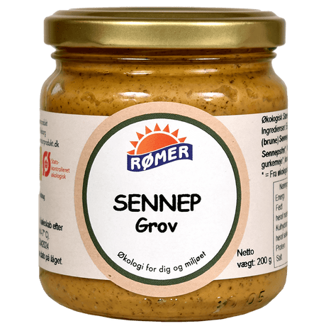 Rømer Sterk Sennep Økologisk | 200 g