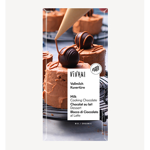 Kouverture Lys Overtrekksjokolade Øko