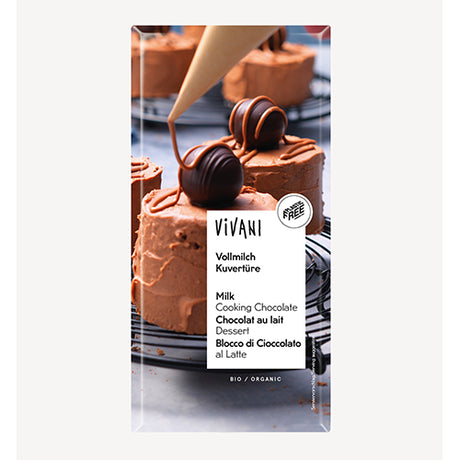 Kouverture Lys Overtrekksjokolade Øko