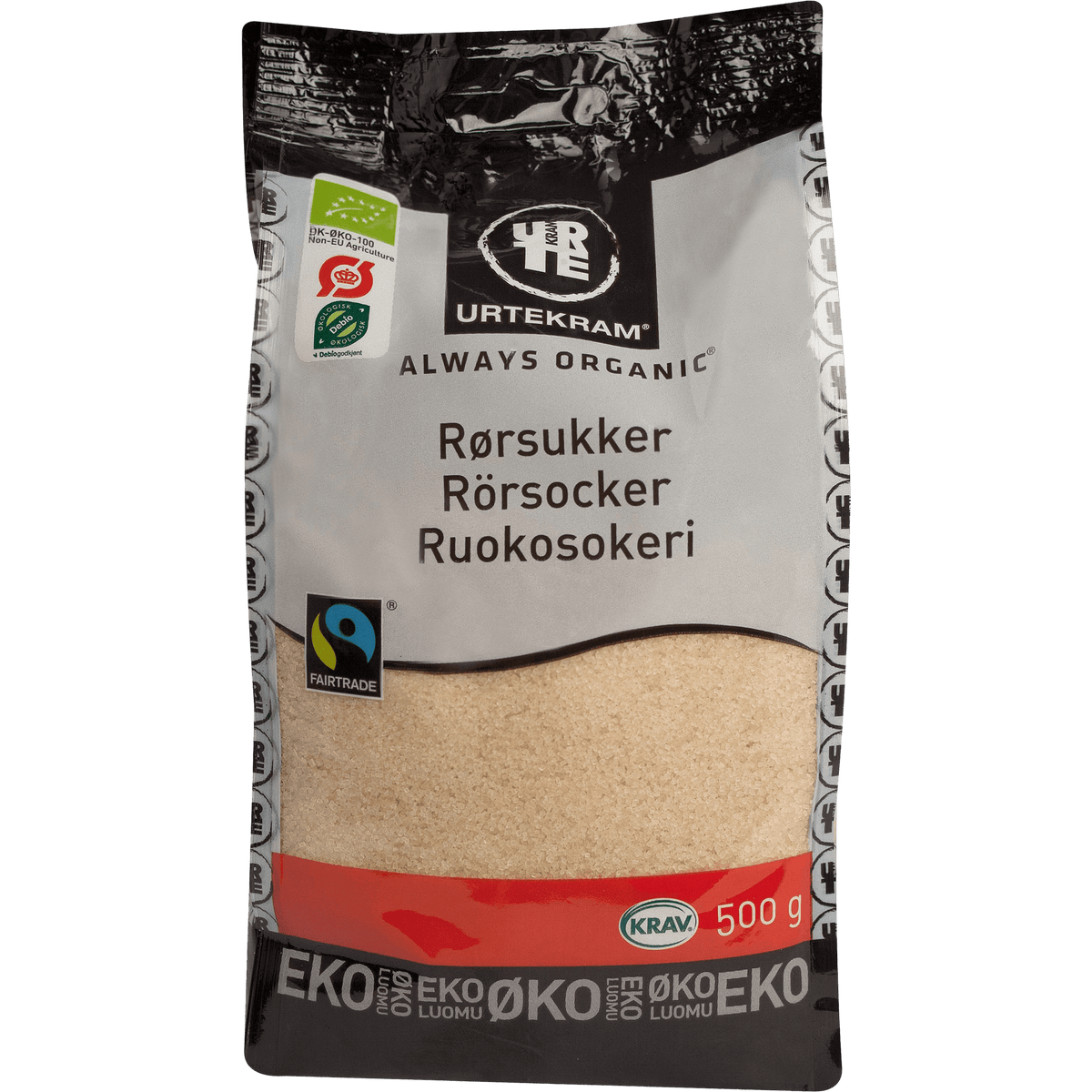 Urtekram Rørsukker Max Havelaar Økologisk | 500 g