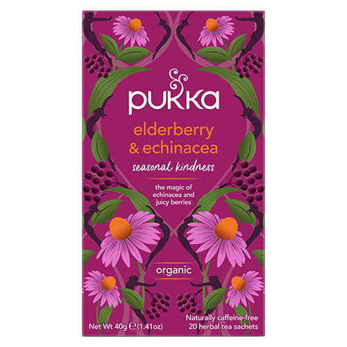 Elderberry og Echinacea Te