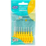 Mellomromstannbørster Gul 0,7 mm 8 stk