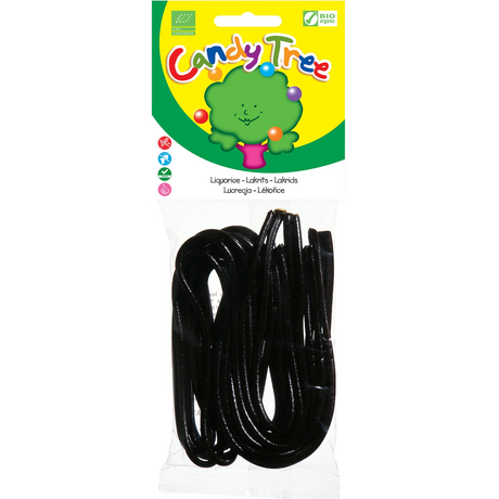 Candy Tree Snørebånd Søt Lakris Økologisk | 100 g fra Candy Tree