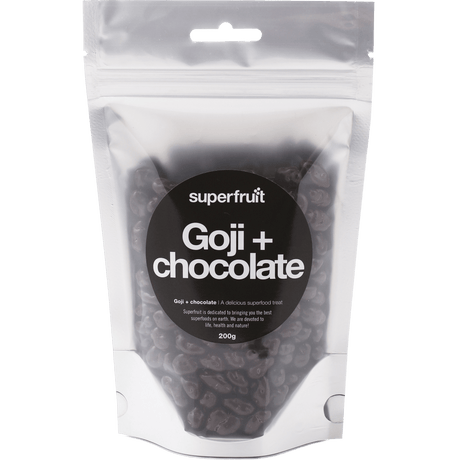 Superfruit Gojibær + Sjokolade Økologisk | 200 g